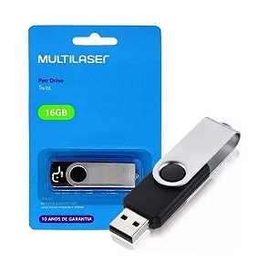 Pen Drive Multilaser 16gb