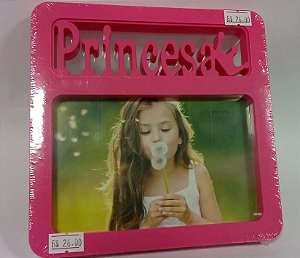 Porta retrato 10x15 plástico - Principe e Princesa / Eu e vc