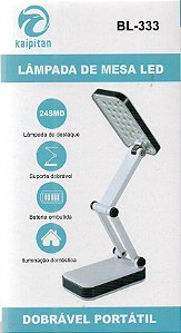 Lâmpada de mesa Led BL-333 Kaipitan