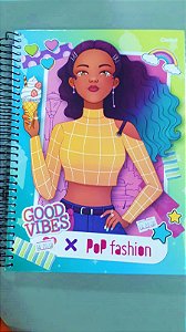 Caderno Espiral capa dura  10 materias - 160 folhas