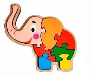 Brinquedo Educativo Quebra-cabeça Infantil - Peixinho