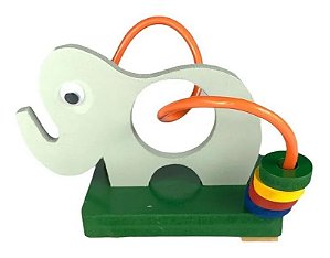 Brinquedo Aramado Divertido Pedagógico Montessori ELEFANTE