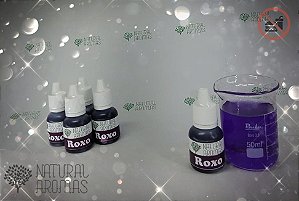 Corante Roxo 15ml (base d'água) - Natural Aromas