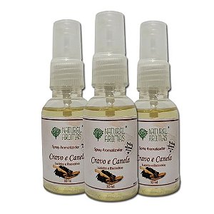 Spray Aromatizador Pocket - 30ml Cravo e Canela