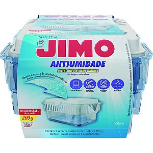 Antiumidade JIMO, Suporte plastico + Refil de 200g