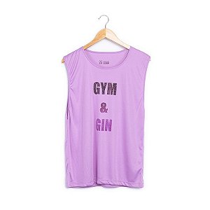 Camiseta fitness gym & gin OXER