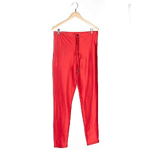 Calça AMERICAN APPAREL vermelha - tamanho GG