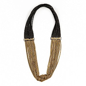 Colar maxi Camila Klein, da linha Rochas