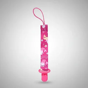 Prendedor De Chupeta Bebê Sereia Rosa - Pimpolho