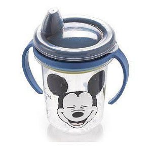 Copo Transição Infantil Mickey Baby Azul - Plasútil