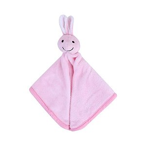 Naninha Bebê em Microfibra Coelhinha Rosa - Loaní