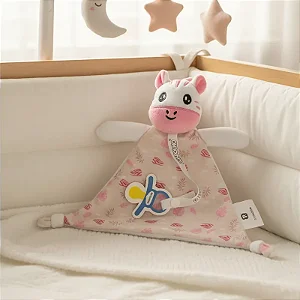 Naninha Bebê Com Prendedor De Chupeta Zebrinha - Pimpolho