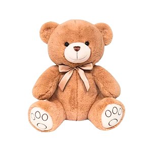 Pelúcia Infantil Ursinho Carinho Caramelo - Buba