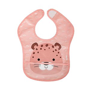 Babador Impermeável com Bolso Oncinha - Buba