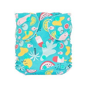 Fralda Ecológica Reutilizável Ajustável 4 a 15kg VDE Unissex