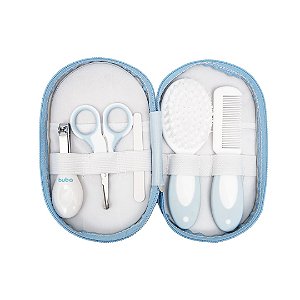 Kit Cuidados com Estojo Azul 08 peças - Buba