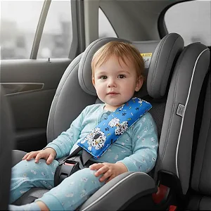 Capa para Cinto de Segurança Infantil - Azul