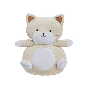 Pelúcia Antialérgica Gatinho Mingau - Zip