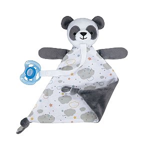 Naninha com Prendedor de Chupeta Panda Soninho - Buba