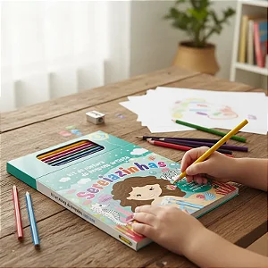 Livro Infantil de Pintura Pequeno Artista: Sereiazinhas 80 Pág