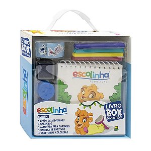 Livro-BOX divertido! Escolinha 10 Peças - BrasiLeitura