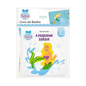 Livrinho de Banho do Bebê A Pequena Sereia - Todolivro