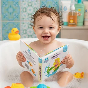 Livrinho de Banho do Bebê A Pequena Sereia - Todolivro