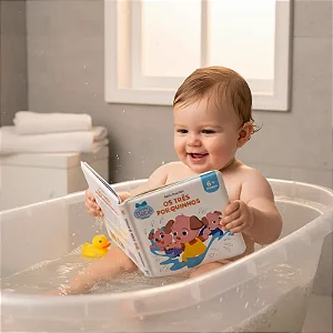 Livrinho de Banho do Bebê Os Três Porquinhos - Todolivro