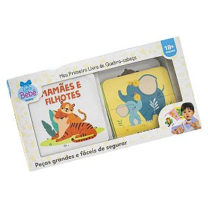 Meu Primeiro Livro de Quebra-Cabeça - Mamães e Filhotes