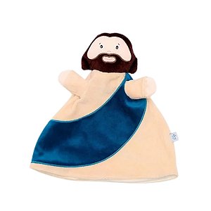 Naninha Fantoche com Prendedor de Chupeta Jesus - Zip
