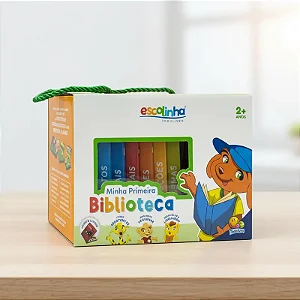 Minha Biblioteca Escolinha 8 Livros Cartonados - Todolivro