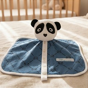 Naninha Bebê Com Prendedor de Chupeta Panda - Zip