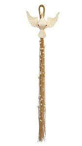 Divino Cauda Longa Pérolas (150x35cm)