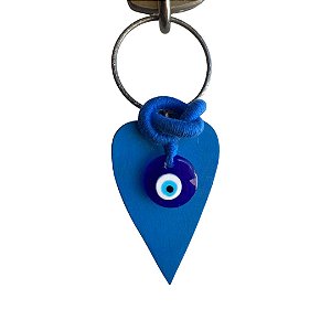 Coração Maia Azul Bic (24x10cm)