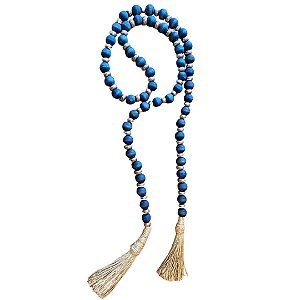Colar G Aberto Azul Bic (113x5cm)