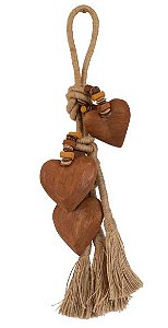 Colar de Mesa/ Parede Coração P (50cm comprimento )