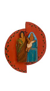 José, Maria e menino Jesus