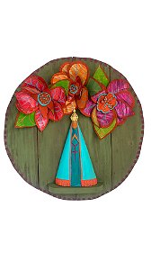 Mandala Aparecida Florida (60x60)