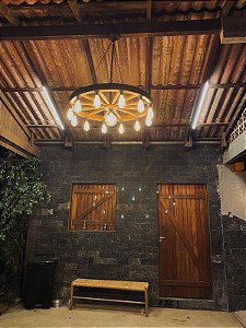 LUSTRE PENDENTE RODA HARAS