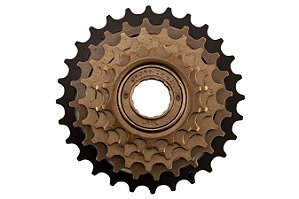 Roda Livre 6V não indexada 14/28D última preta
