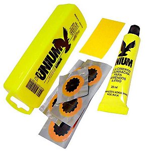 KIT REMENDO ESTOJO UNIUM PARA CÂMARA DE AR
