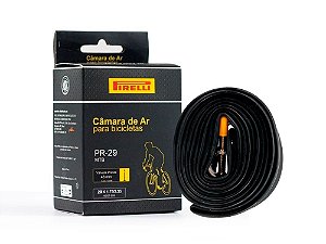 CÂMARA DE AR PIRELLI 29X1.75/2.35 VÁLVULA PRESTA 48MM