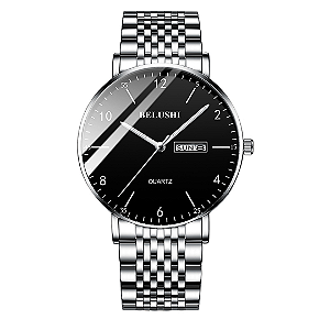 Relógio Masculino Belushi Luxo Importado Aço Inox Ajustavel