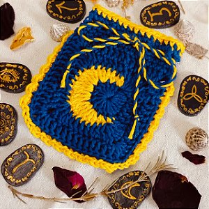 Bolsa Lua para Runas e Oráculos