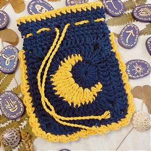 Bolsa Lua para Runas e Oráculos
