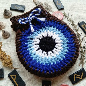 Bolsa para Runas - Olho Grego