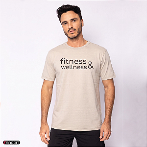 Camiseta Estonada BEGE CLARO