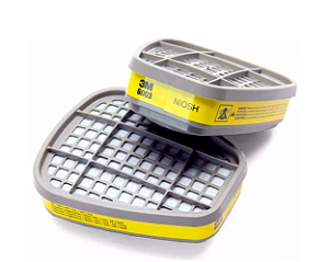 Cartucho para vapores orgânicos e gases ácidos 6003 - 3M