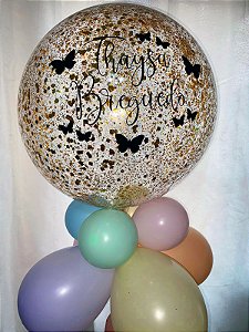 Balão Bubble Transparente - 18 polegadas Cheio