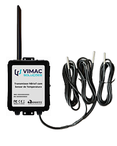 Transmissor IoT com 3 Sensores de Temperatura DS18B20